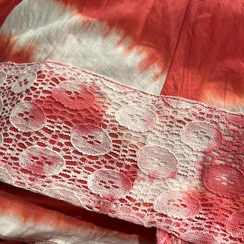 ❤️SUNDANCE ISLAND RHYTHMS TIE DYE FLARE DRESS 12 - Picture 9 of 10